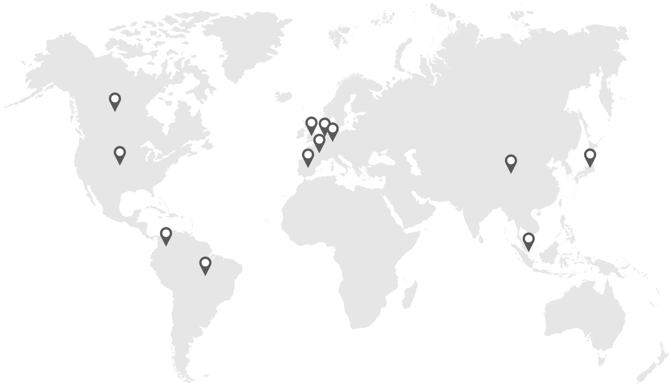 Consulting Services world map